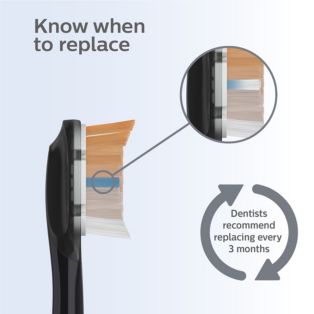 Sonicare A3 Premium All-in-One 4x Black sonic toothbrush heads