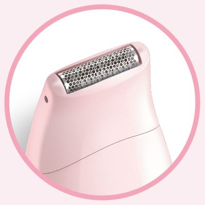 Micro shaver with hypo-allergenic foil for hyper-smooth skin