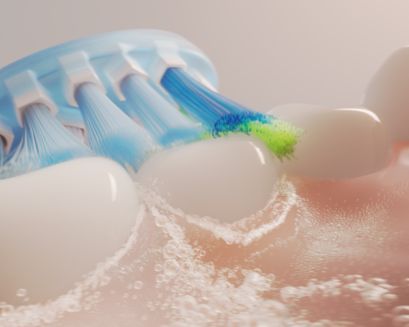 Close up graphic of Philips Sonicare Premium Plaque Control