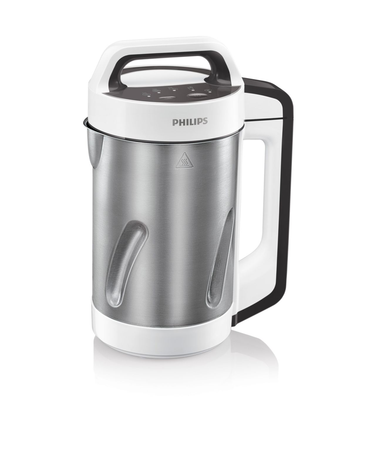 New Philips Viva Collection Soup Maker, Black & Stainless Steel