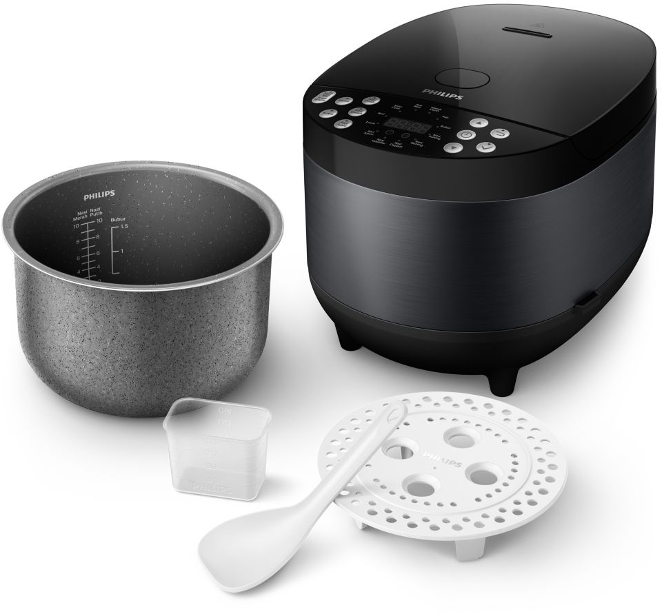 Rice cooker 3000 series Philips Digital Rice Cooker HD4515/92 - Main Image