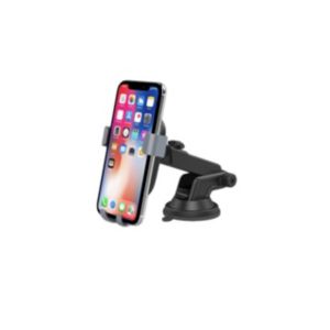 Car mount with Qi wireless charging