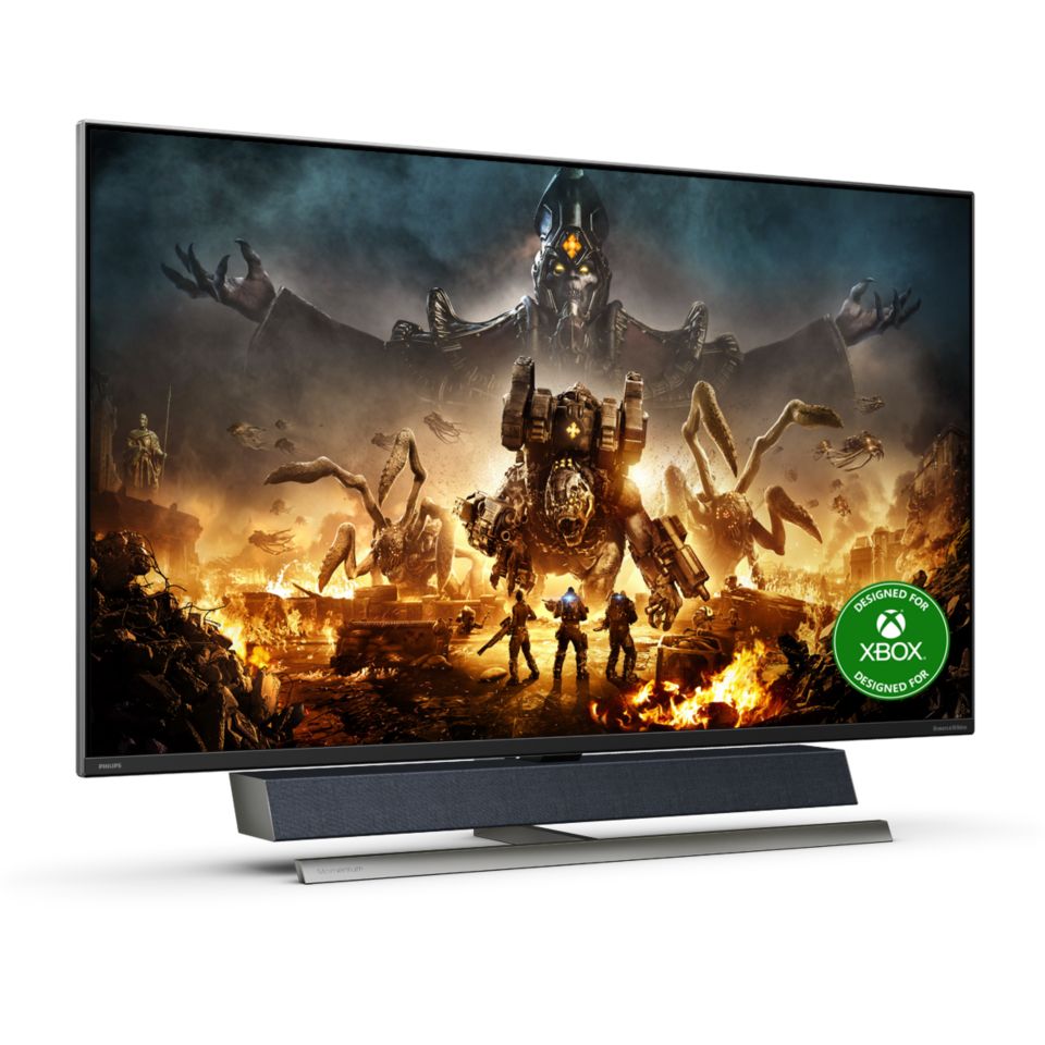 Monitor 4K HDR display with Ambiglow 559M1RYV/27 | Philips