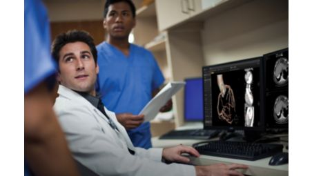 Fast reading with one access point for all your advanced cardiac imaging applications