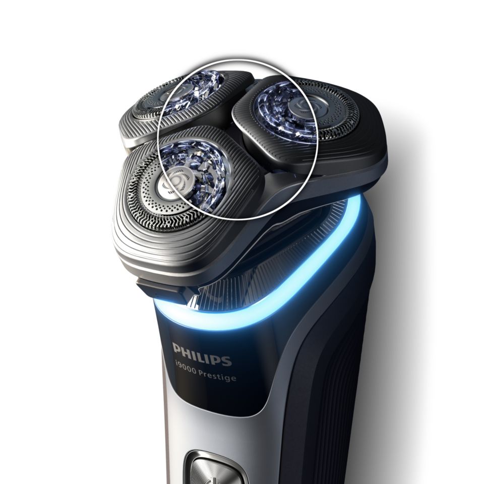i9000 Prestige ウェット＆ドライ電動シェーバー XP9205/05 | Philips