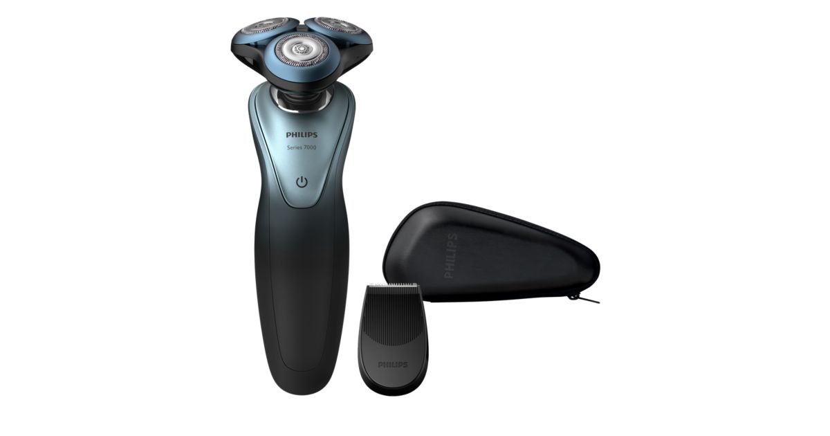 Shaver series 7000 Ηλεκτρική μηχανή για υγρό και στεγνό ξύρισμα S7940 ...