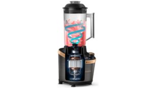 Flip&Juice™ Blender Hochleistungsmixer Entsaftermodul HR3770/10 mit Philips 