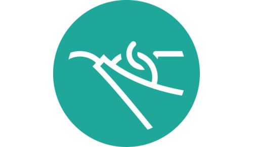 Gancho para guardarlo de forma fácil y cómoda