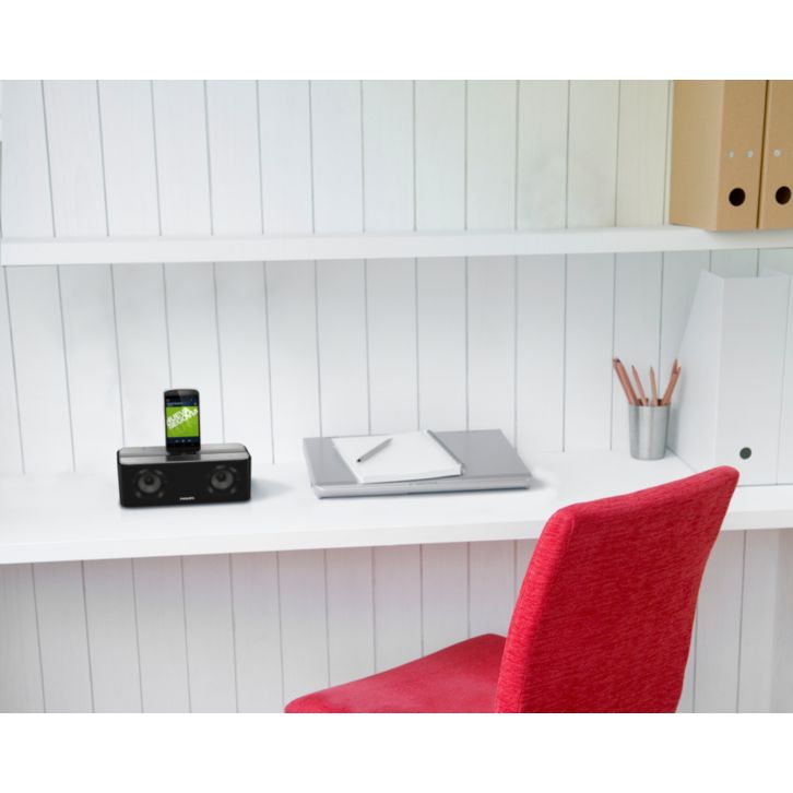 Stream your music and charge your Android phone