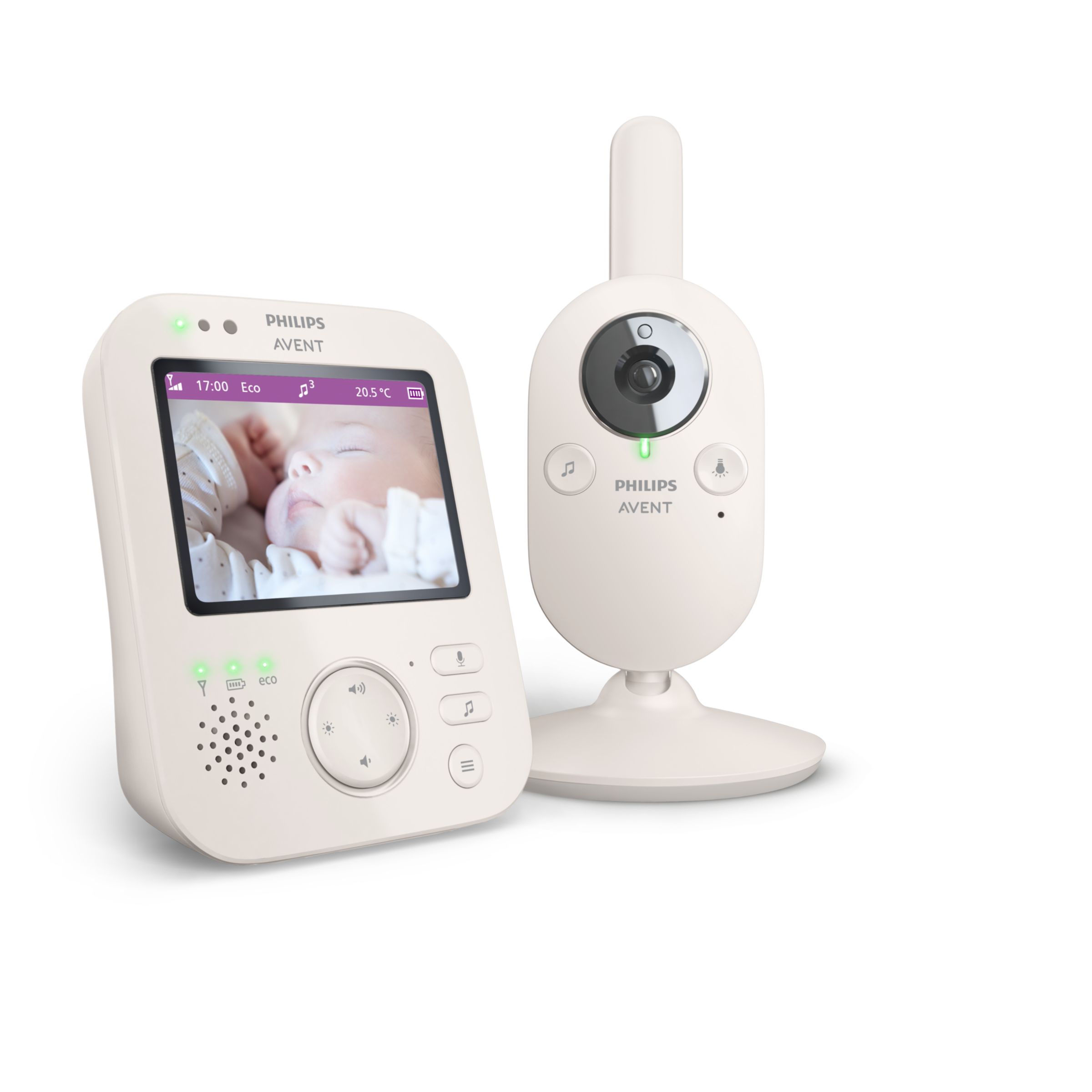 Levně Avent Philips Video Baby Monitor - Premium - SCD891/26