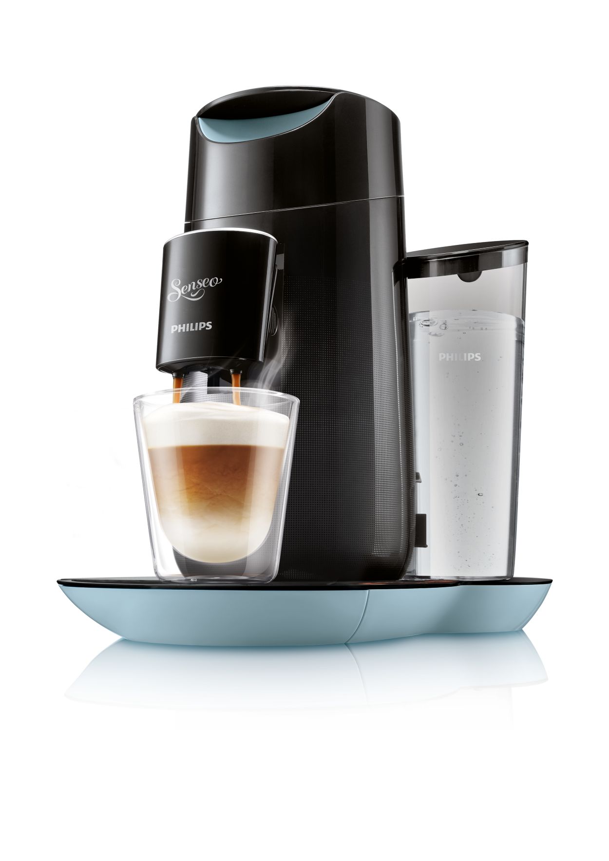opvolger Worstelen idee Twist & Milk Koffiezetapparaat met melkopschuimer HD7874/60 | SENSEO®