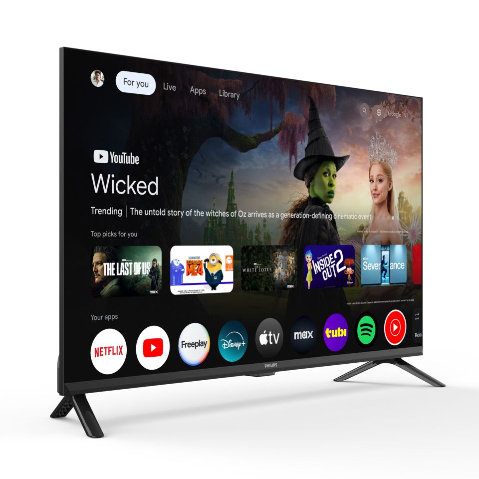 ほぼ未使用 PHILIPS 32V Google TV LED Series 6400 series HD LED Google TV 32PFL6446/F7 | Philips