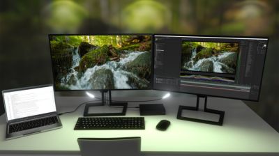 Simple and powerful daisy chaining for multi-monitor setups