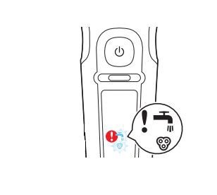 رمز التذكير بتنظيف آلة الحلاقة من Philips