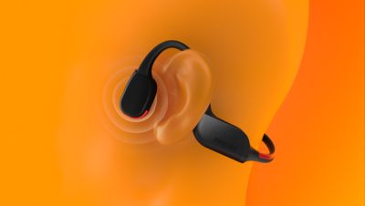 Sound without earphones. Open-ear design