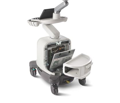 Affiniti 30 ultrasound machine rear view