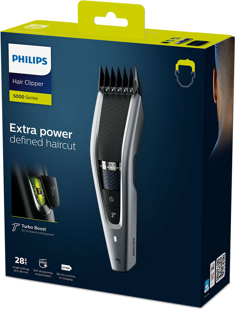 fattigdom let forpligtelse Hairclipper series 5000 Vaskbar hårklipper HC5630/15 | Philips