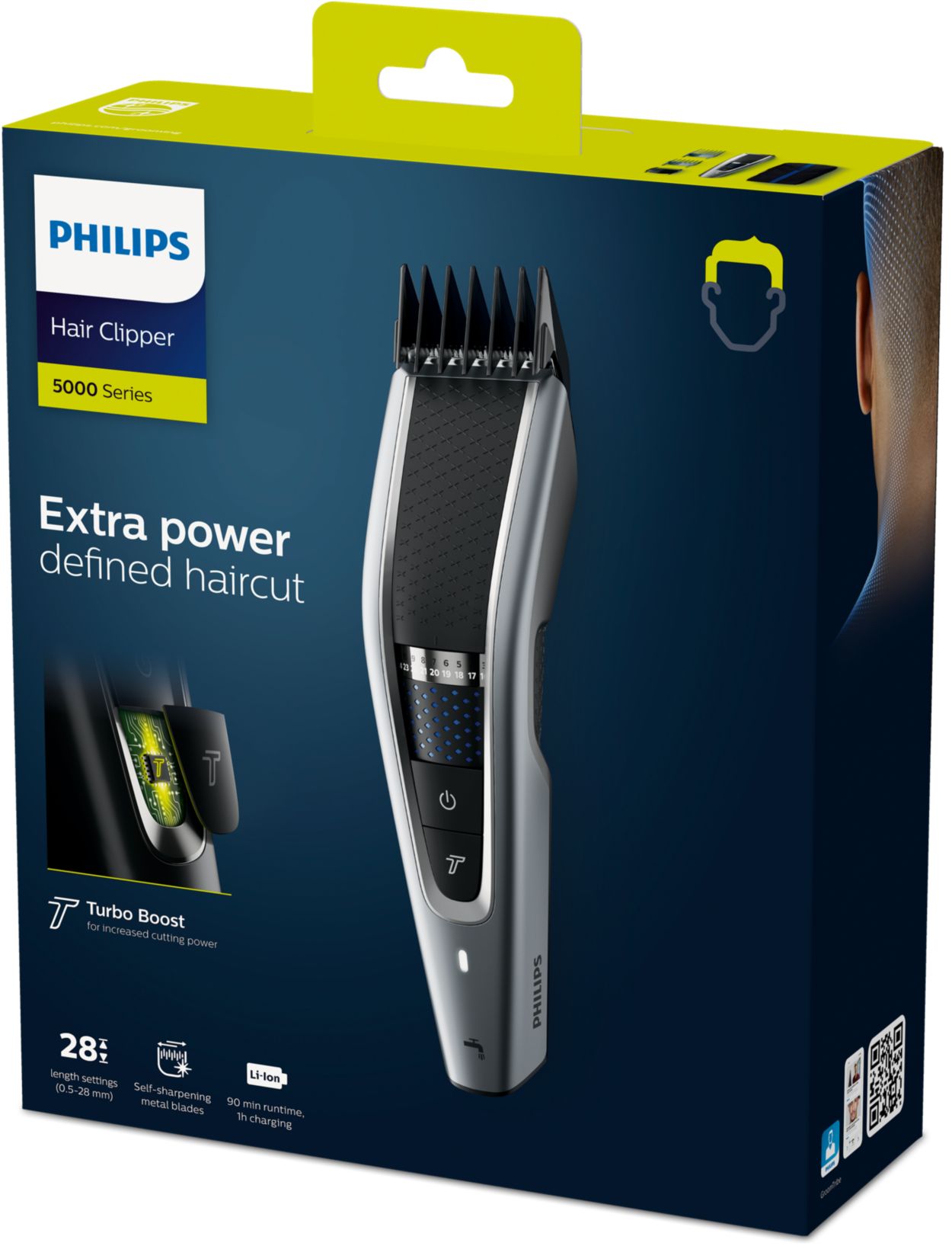 Hairclipper series 5000 Abwaschbarer Haarschneider HC5630/15 | Philips