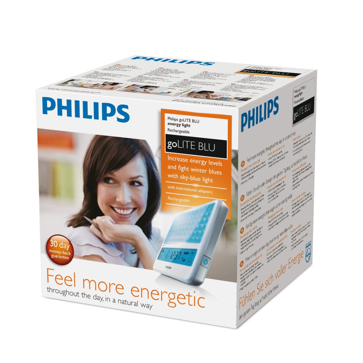 Philips blue clearance light lamp