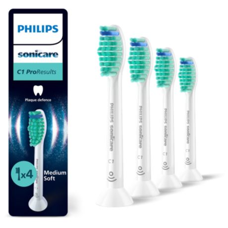 HX6014/87 Philips Sonicare ProResults B&uuml;rstenk&ouml;pfe (4er-Pack)