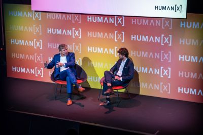 Patrick Mans bij HumanX