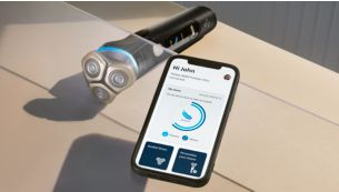 Real-time shaving efficiency tracking