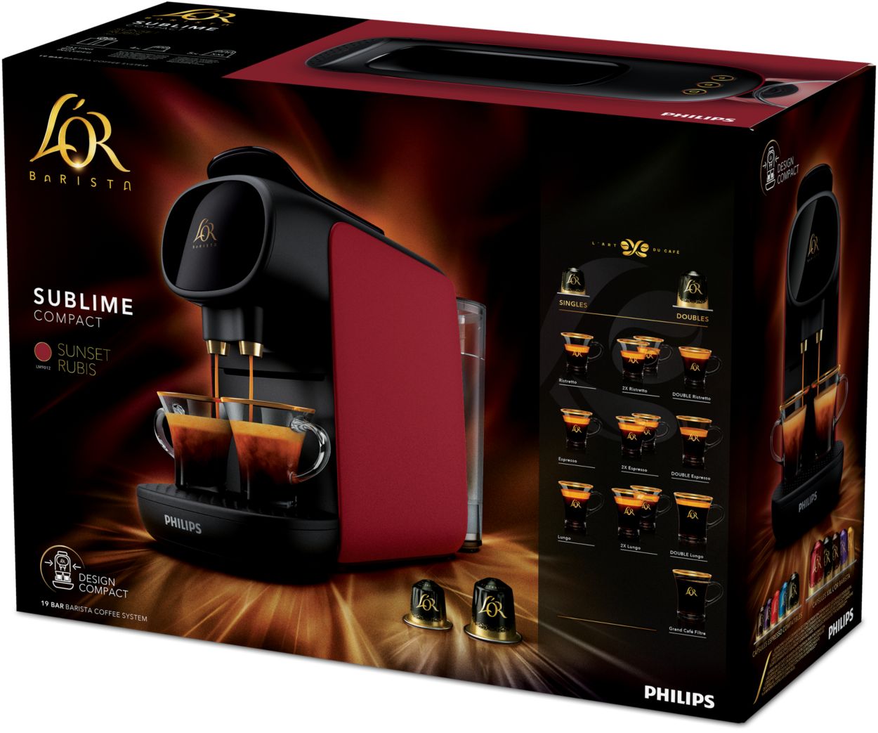 Discover the coffee machine L'OR SUBLIME