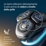 Rasatura precisa e duratura, comfort intelligente sulla pelle