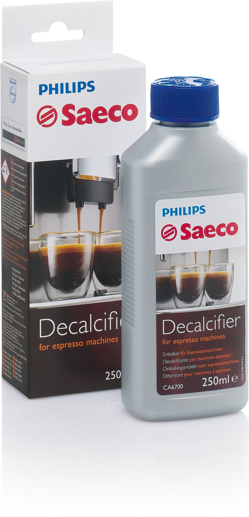 DÉTARTRANT 250 ML POUR MACHINE À CAFÉ - PHILIPS SAECO