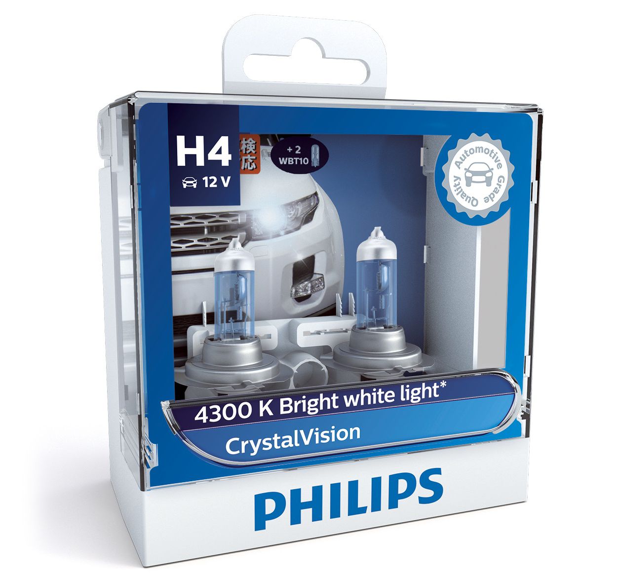 Philips PHILIPS CRYSTALVISION H4 ULTRA MOTO 60/55 W