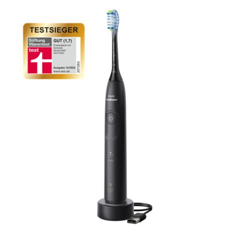 HX7111/01 Philips Sonicare Series 5500 Wiederaufladbare Zahnbürste