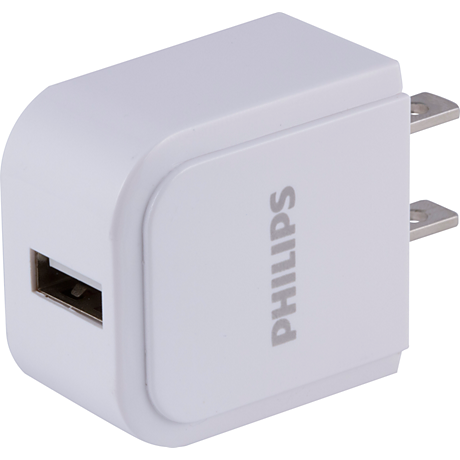 DLP2409/37  Chargeur c.a. ou port USB, 1 port de 1,0 A, blanc