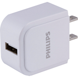 AC USB Charger, 1.0A One Port White