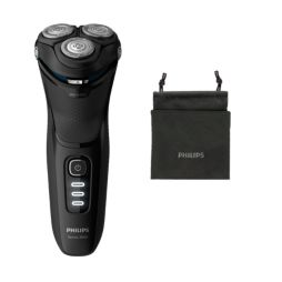 Shaver series 3000 El-shaver til våd/tør barbering, 3000-serien