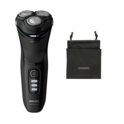 Shaver series 3000 Wet or Dry electric shaver, Series 3000