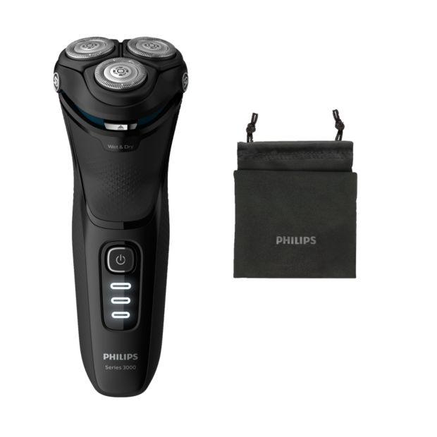 Shaver series 3000 Wet or Dry electric shaver, Series 3000