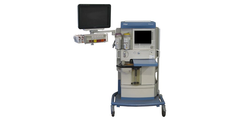 IntelliVue MP60/70: Dräger Primus Mounting Kit