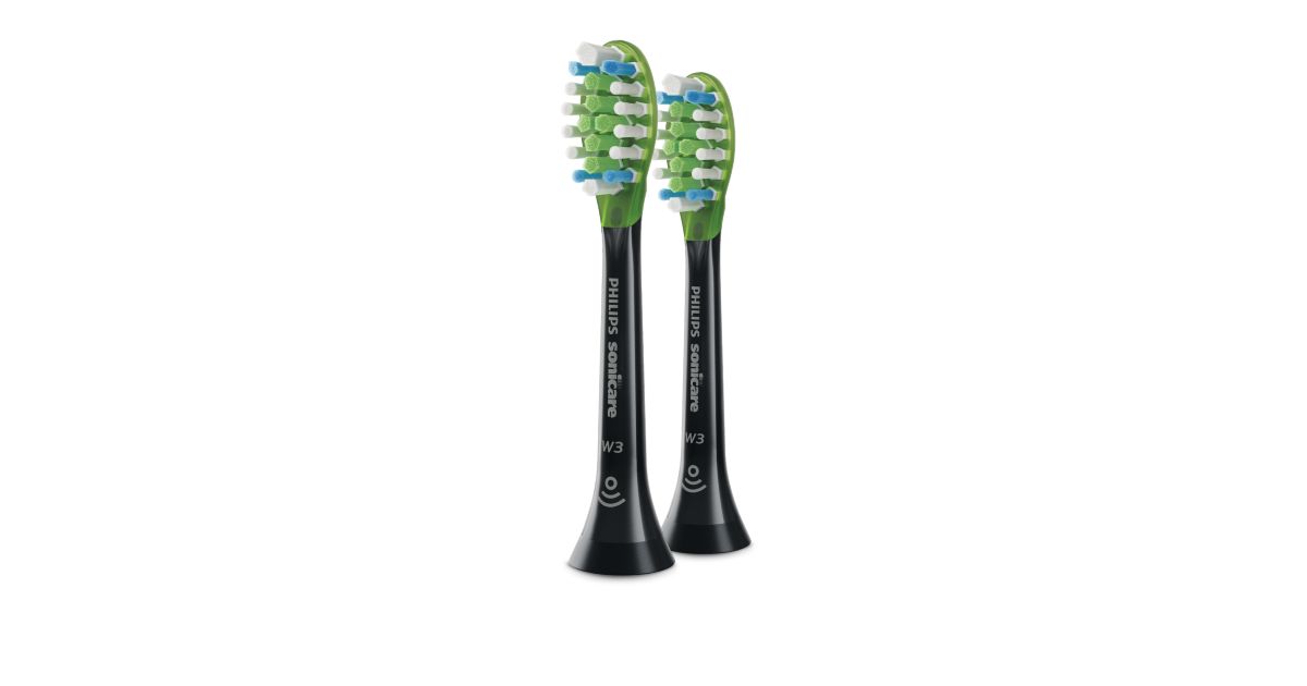 smile② Sonicare W3 Premium White 2-pack standard sonic toothbrush heads
