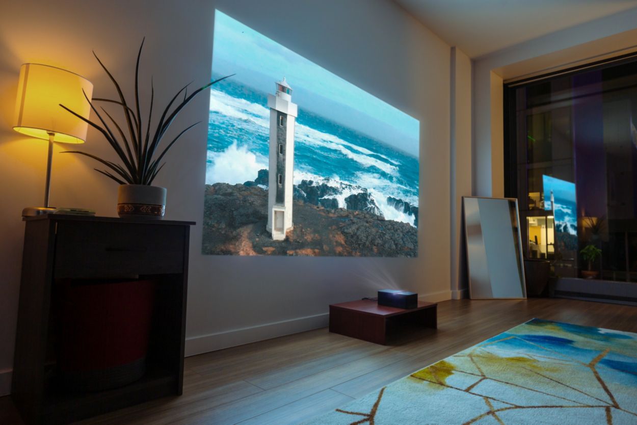 Sagemcom lanza Philips Screeneo, un proyector de distancia ultra corta •  CASADOMO