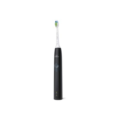 Cleaner teeth. Gently does it.