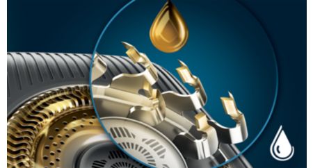Смазка обеспечивает максимально эффективную работу бритвы
