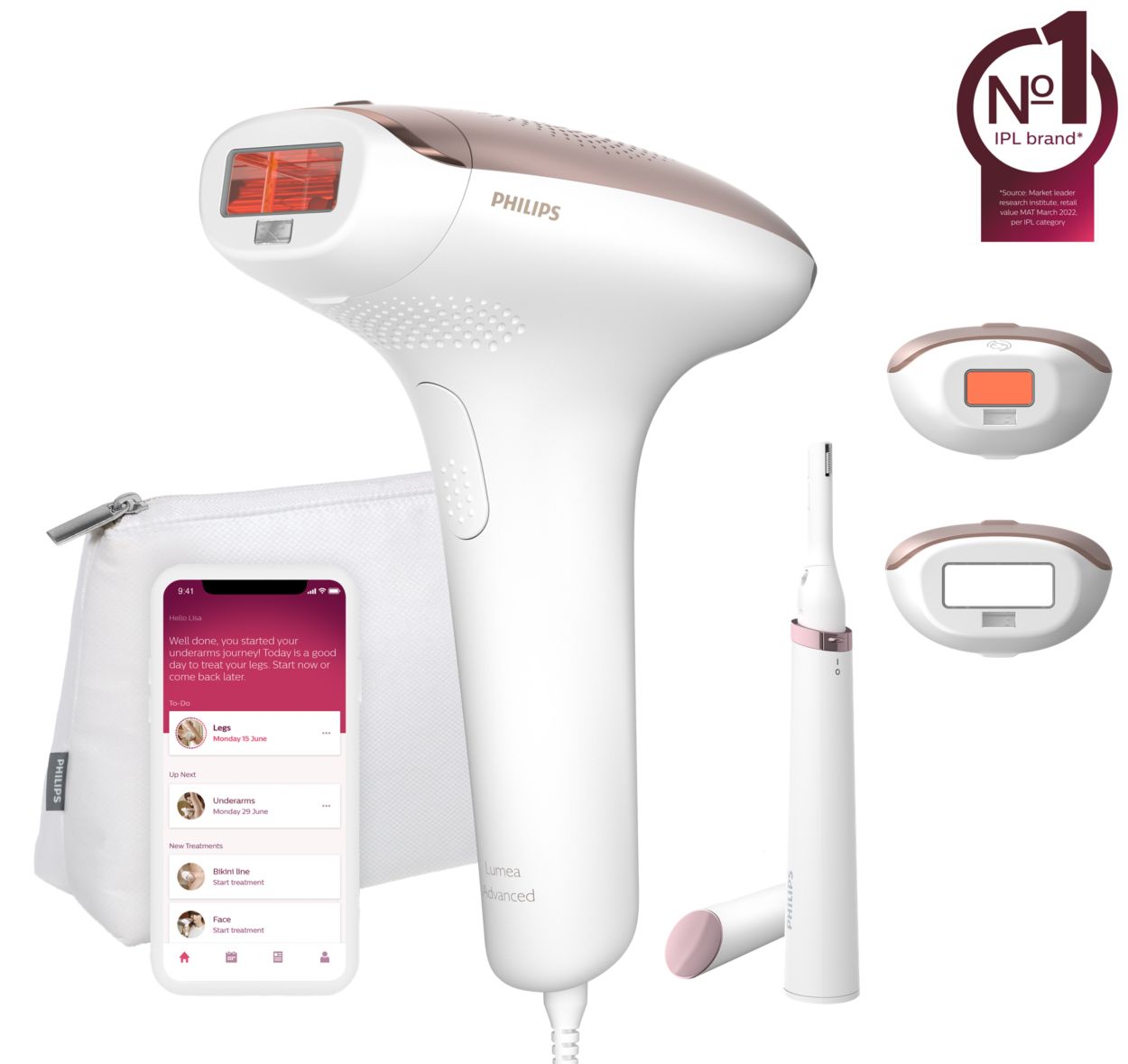 Lumea IPL Advanced IPL Hair removal device BRI921/00 | Philips