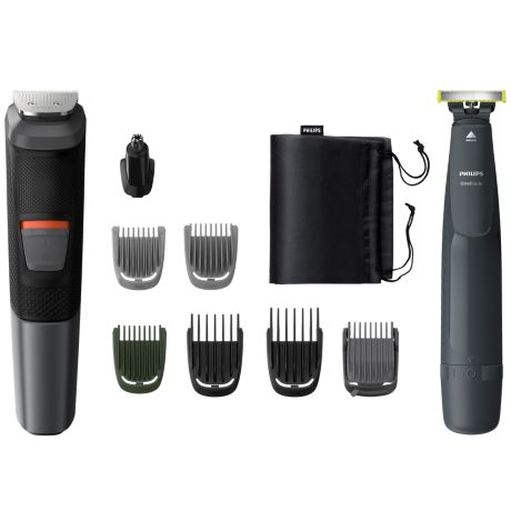 MG5720/90  Multigroom series 5000 MG5720/90 10-in-1, Face, Hair and Body