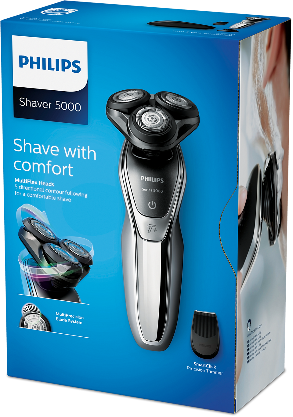 Shaver series 5000 ウェット&ドライ電気シェーバー S5941/27 Shaver series 5000 ウェット&ドライ電気シェーバー S5941/27