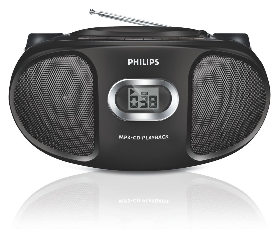 Магнитола с CD AZ302/12 | Philips