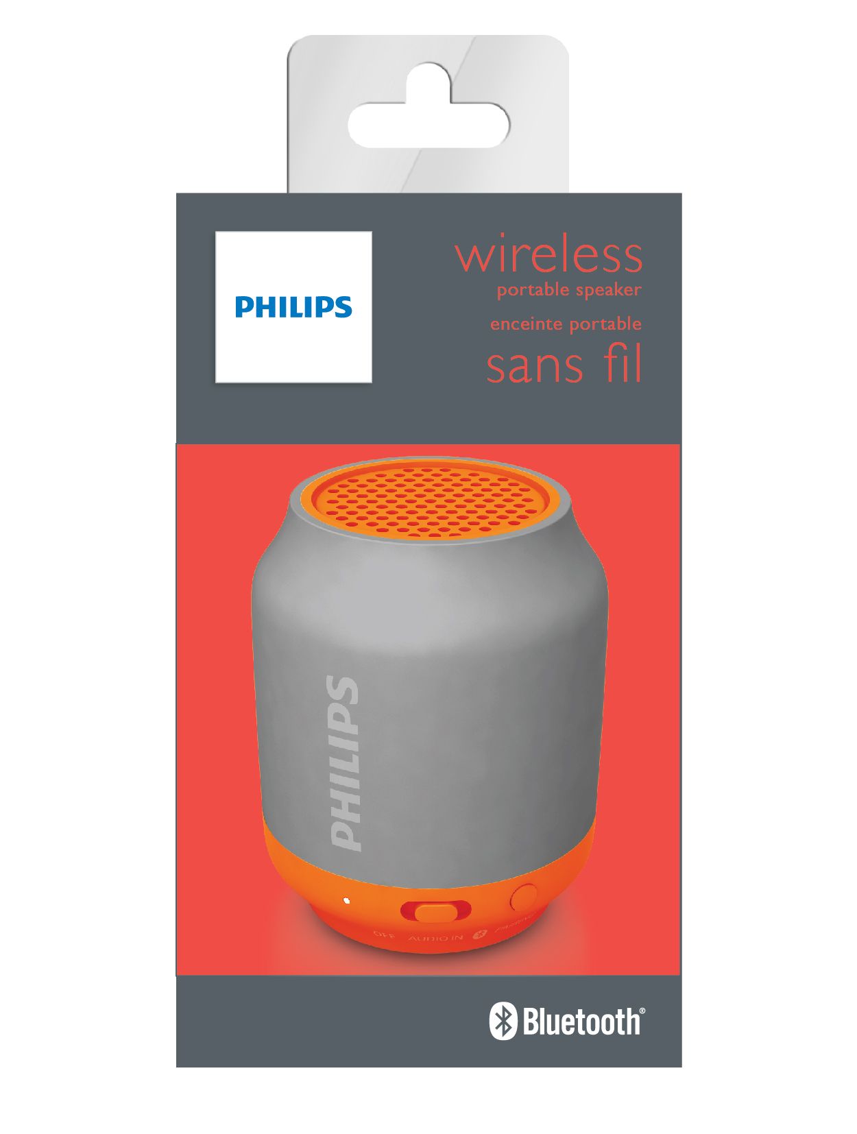 ワイヤレスポータブルスピーカー BT50G/00 | Philips