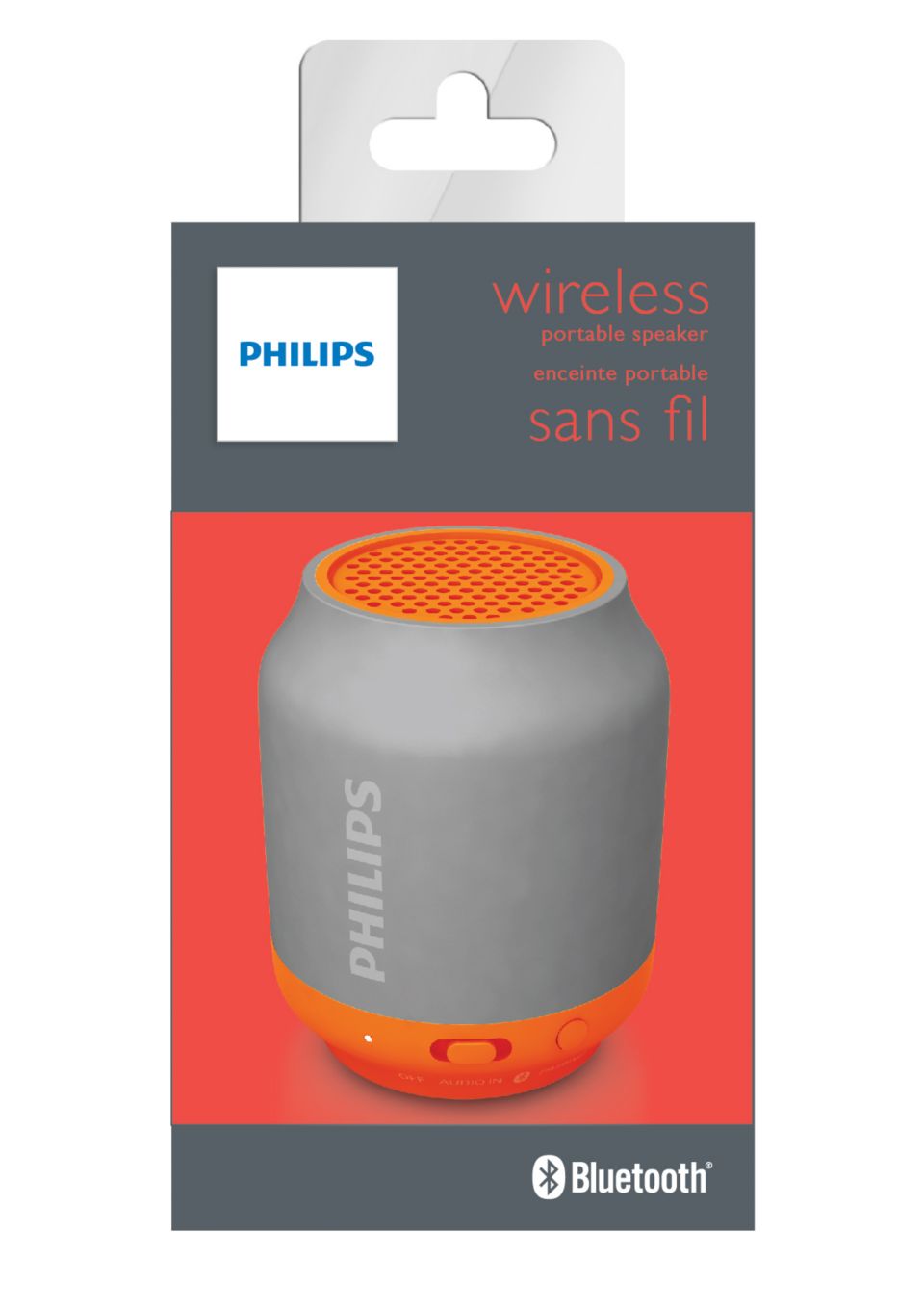 ワイヤレスポータブルスピーカー BT50G/00 | Philips