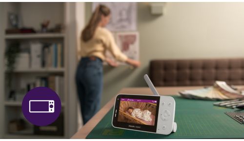 Alcance de hasta 400 metros en casa e ilimitado fuera de ella