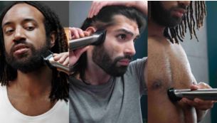 12 pieces to trim your face and head