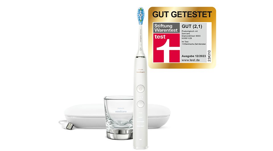 Weißere Zähne nach nur einem Tag*